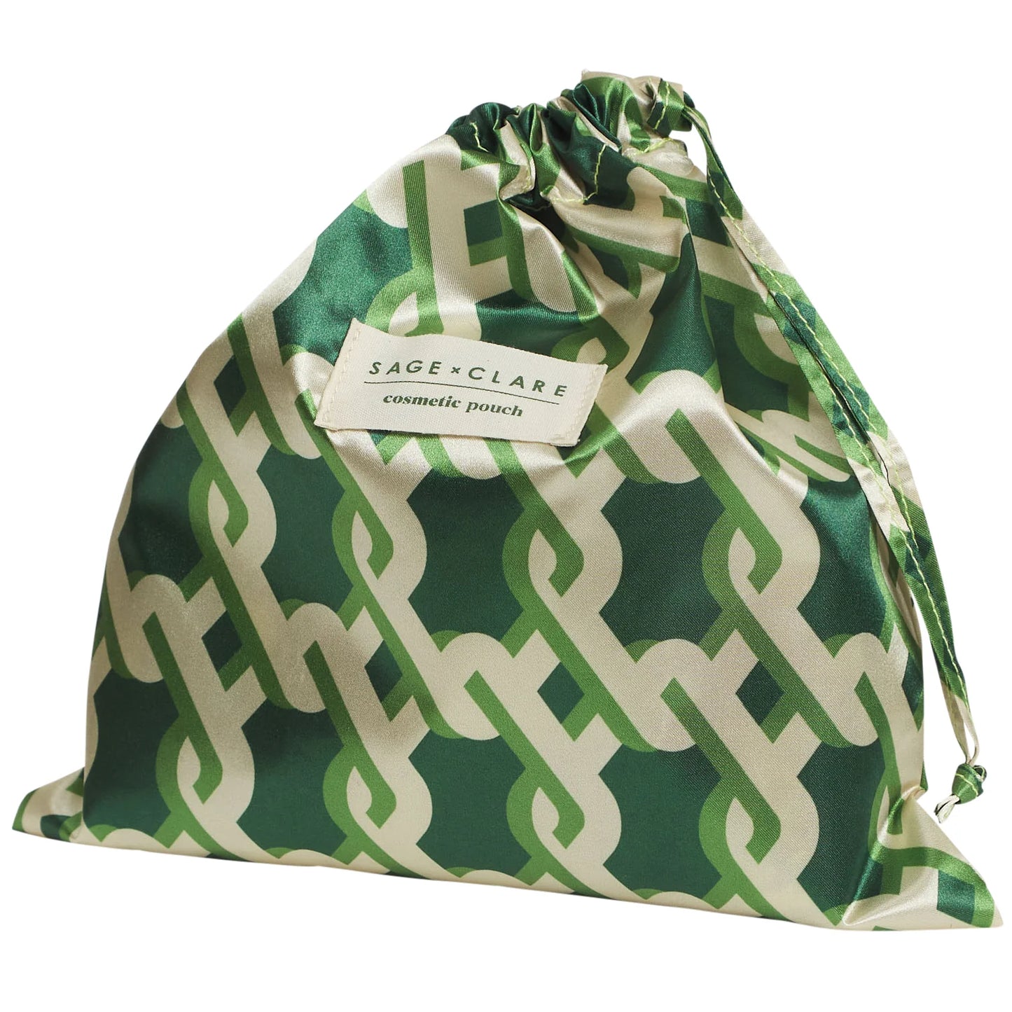 Sage x Clare - Delphine Cosmetic Pouch - Anise