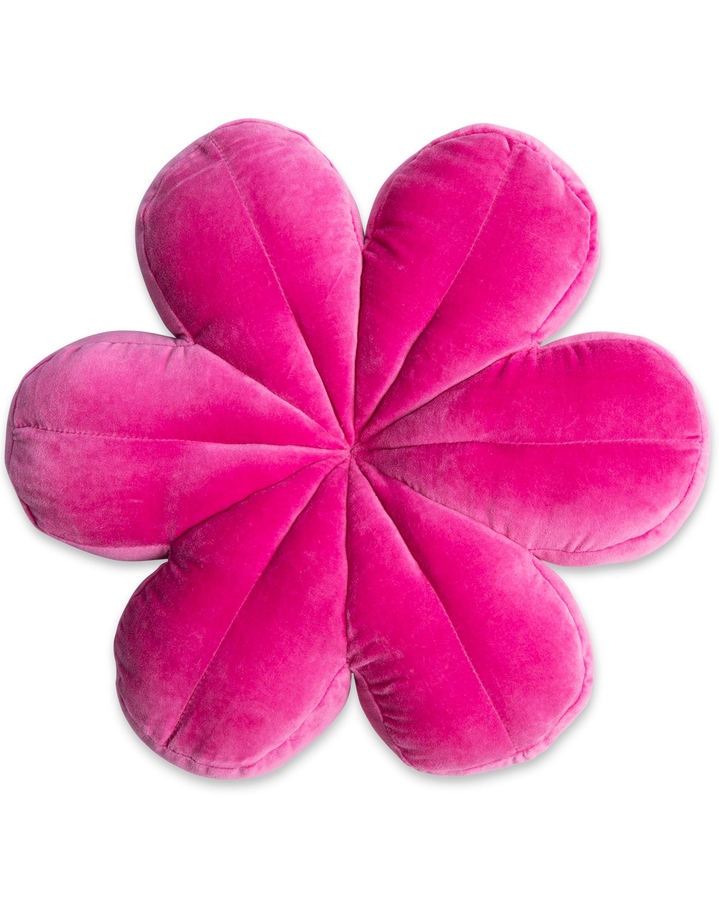 Kip&Co - Raspberry Velvet Petal Cushion