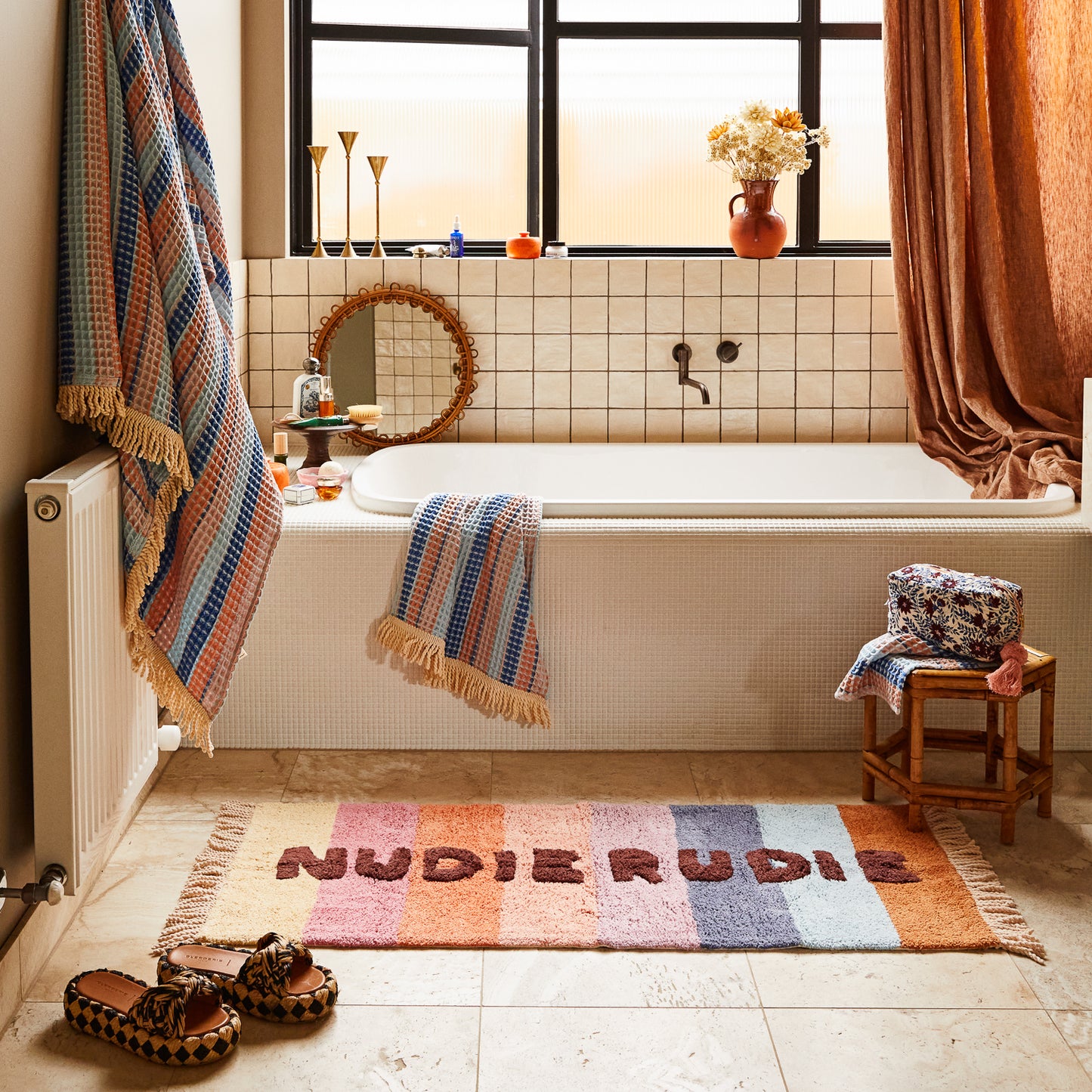Sage x Clare - Valli nudie bath runner