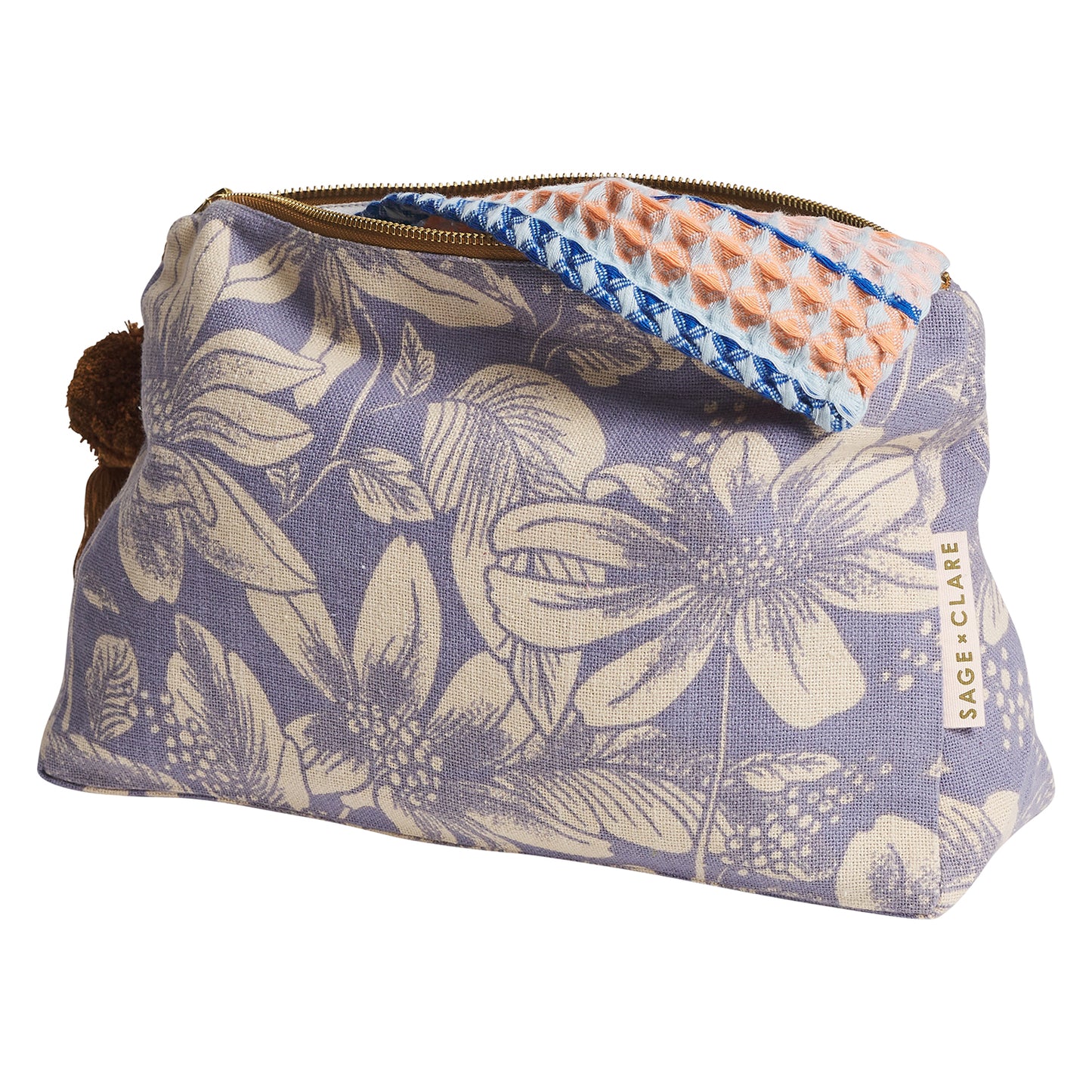Sage x Clare - Amrita cosmetic bag