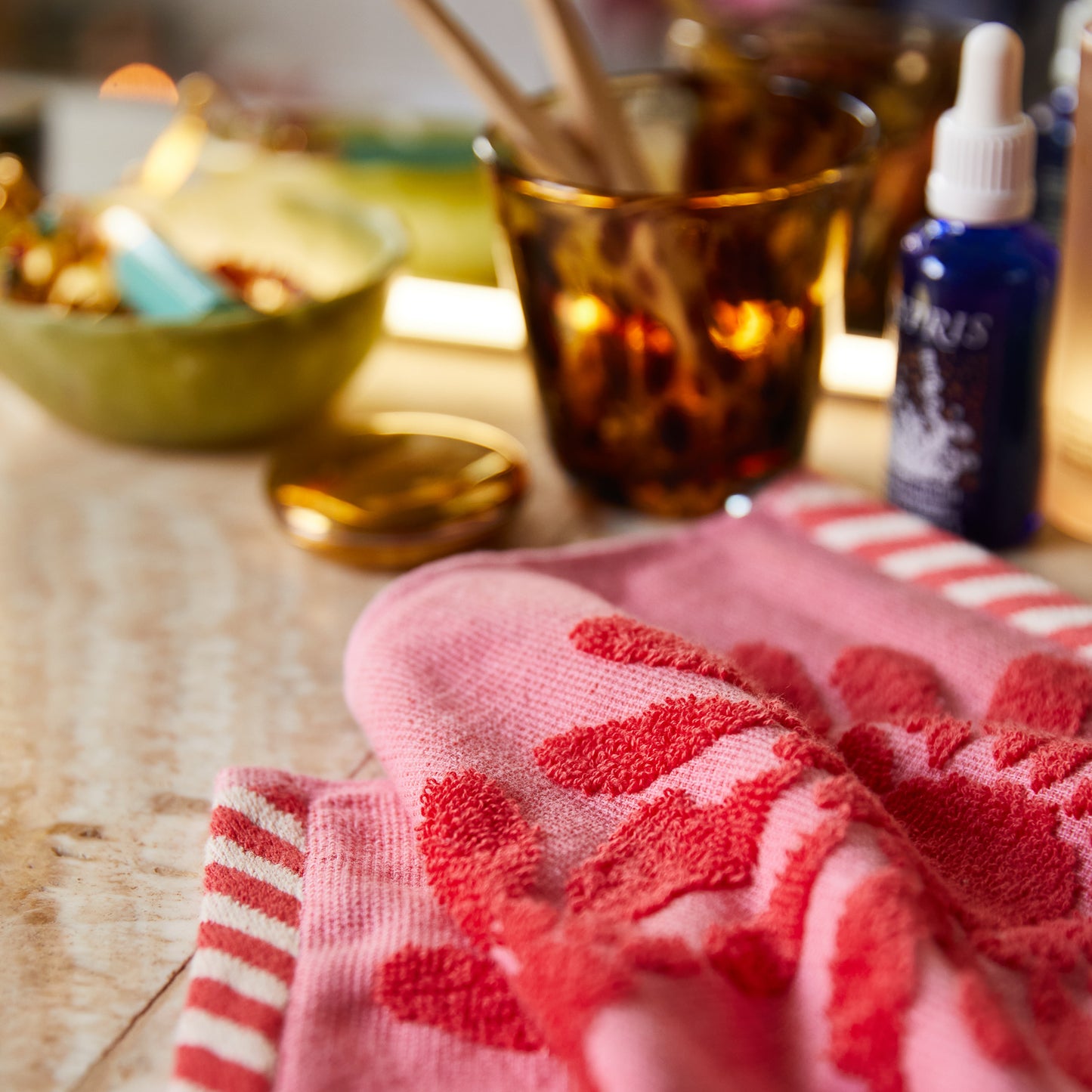 Sage x Clare - Aja face washer (posy)