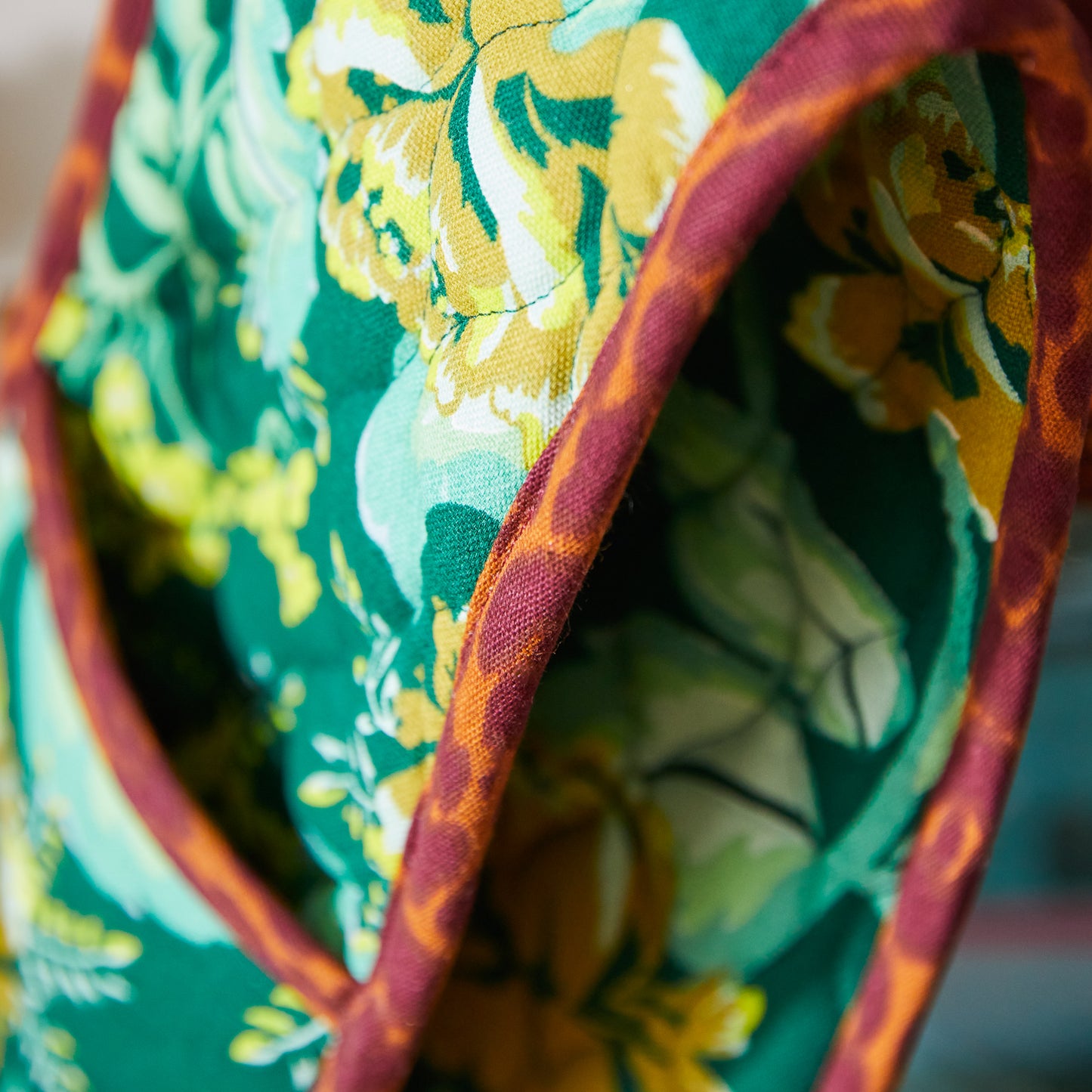 Sage x Clare - Margot double oven mitt