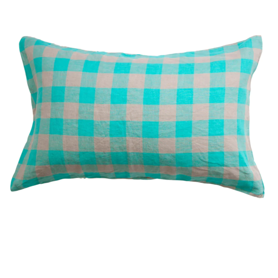 Society of Wanderers - Havana Gingham Pillowcase Set