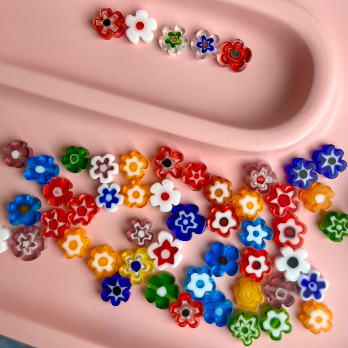 Tokyo Praline - Pearly Blooms necklace