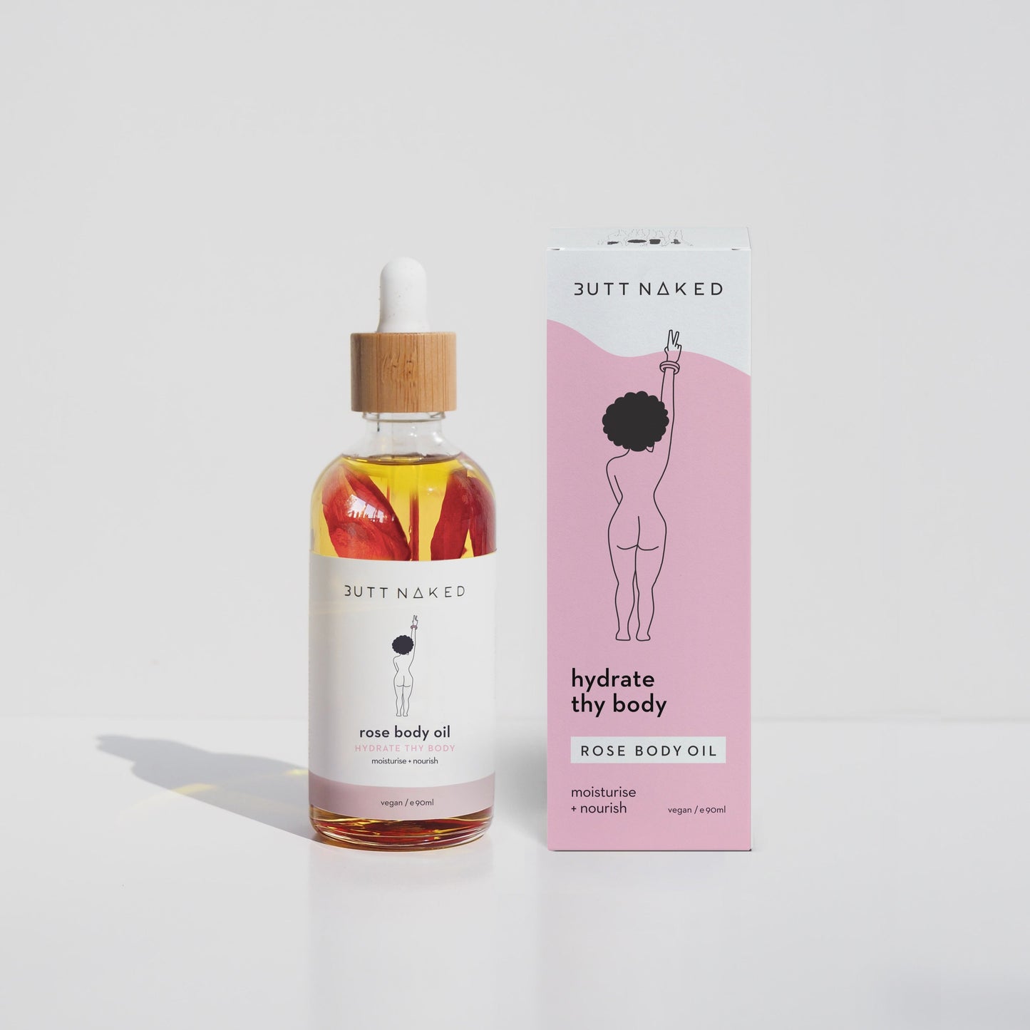 Butt Naked - Rose Body Oil