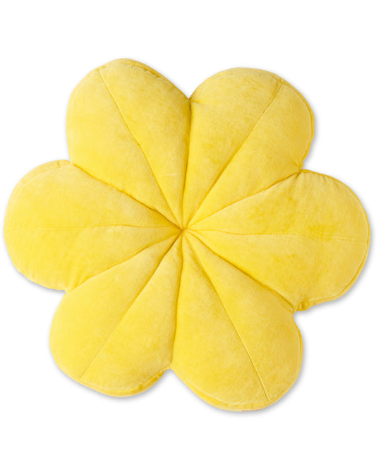 Kip&Co - Lemon Drop Velvet Petal Cushion