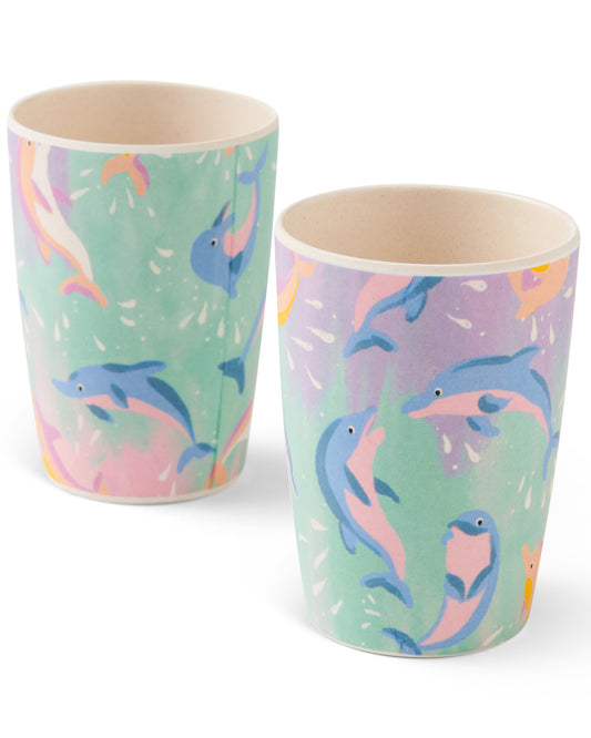 Kip&Co - Dolphin Magic kids cup 2P set