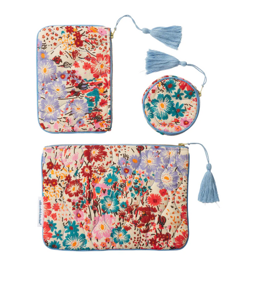 Sage x Clare - Meadow Pouch Set