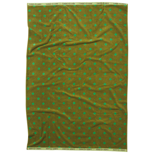 Sage x Clare - Paige Bath Sheet - Juniper