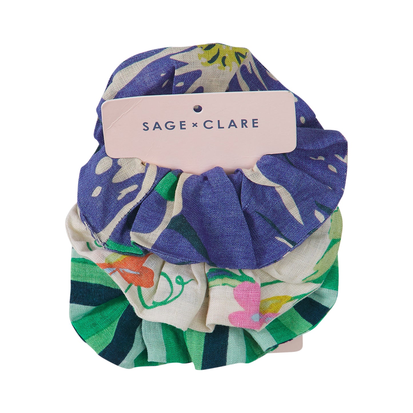 Sage x Clare - Scrunchie pack