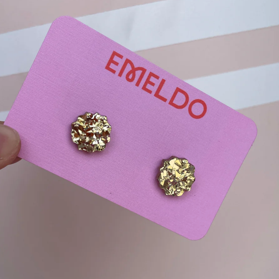 Emeldo - Tammy gold studs