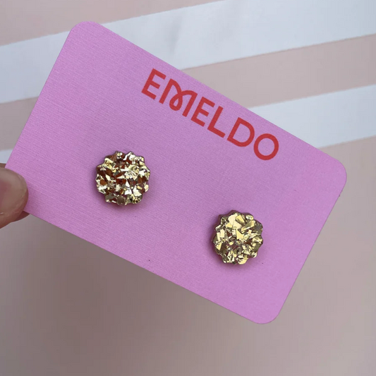 Emeldo - Tammy gold studs