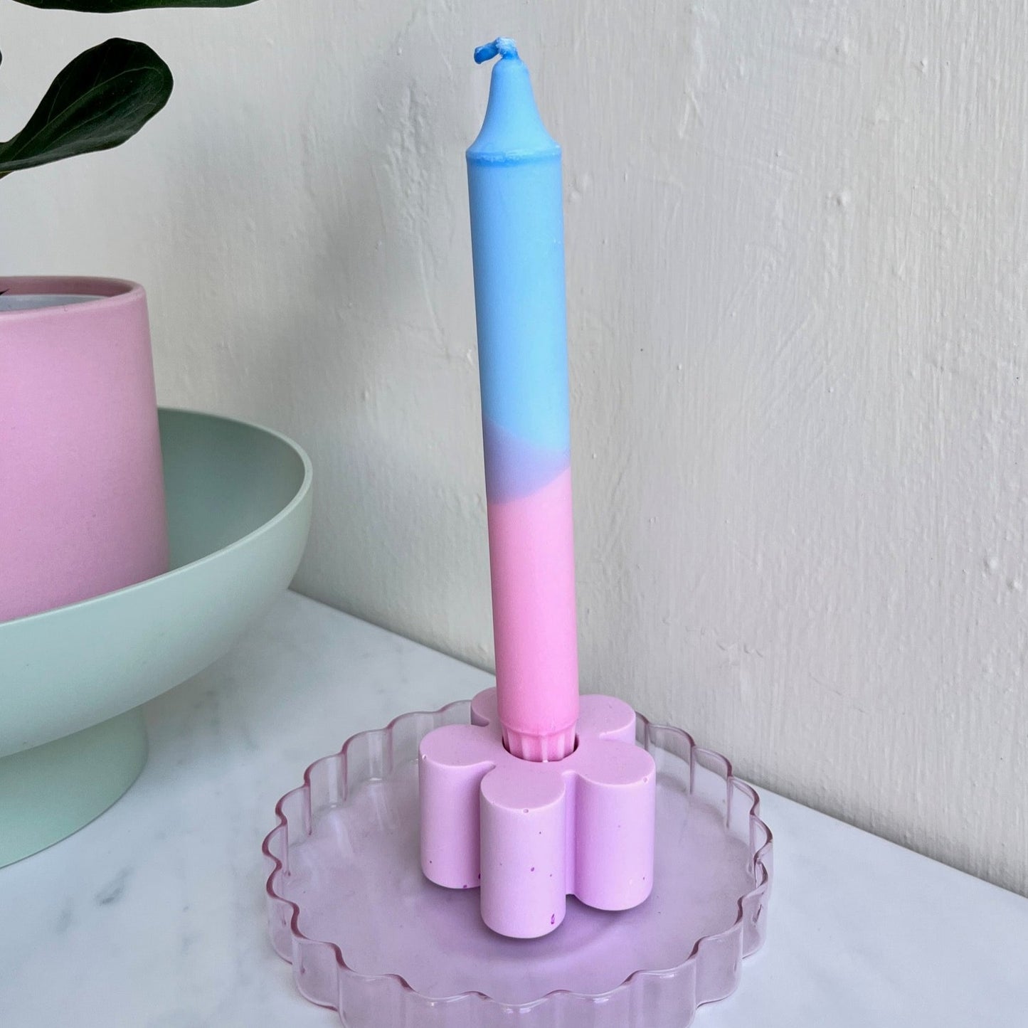 Kassy King - Lilac Candle Holder