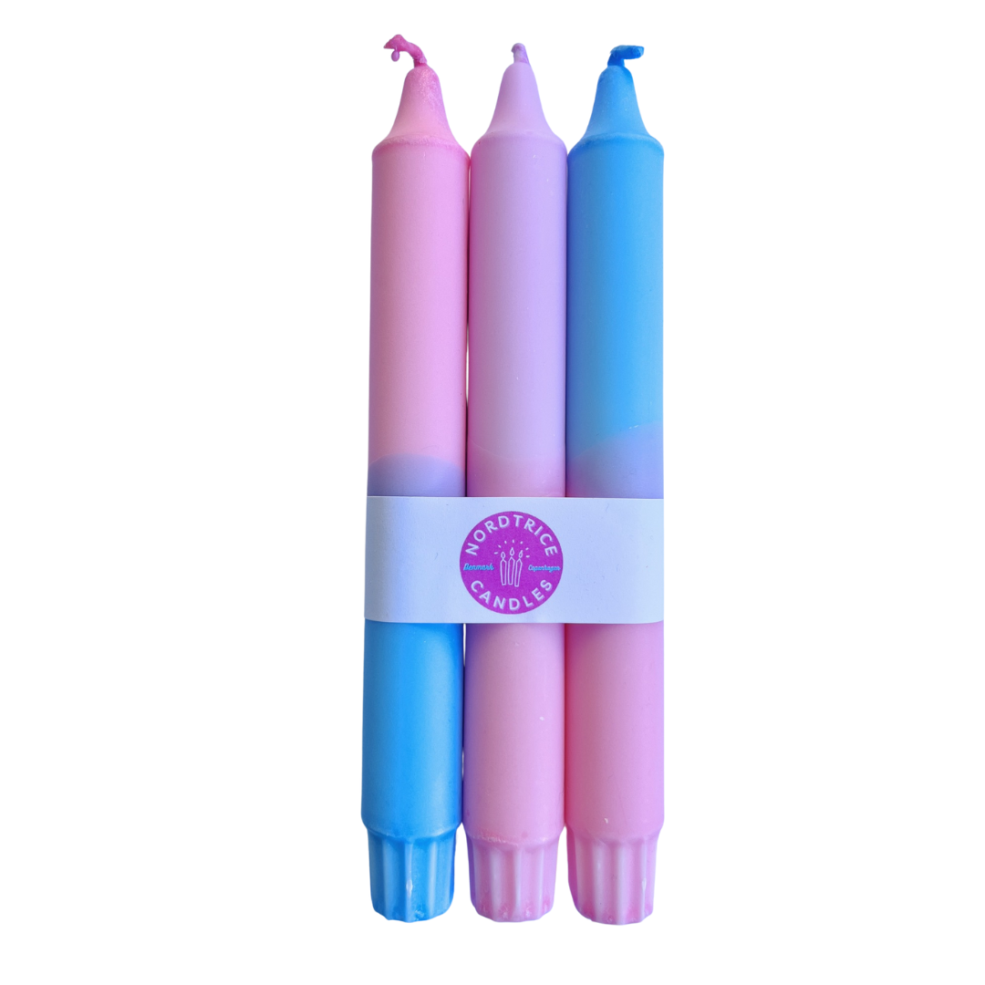 Nordtrice 3 pack candle - Pastel